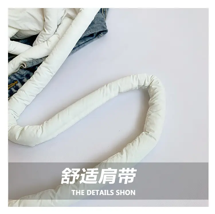 Korean Style Square Cotton Crossbody Bag Women — feature 4
