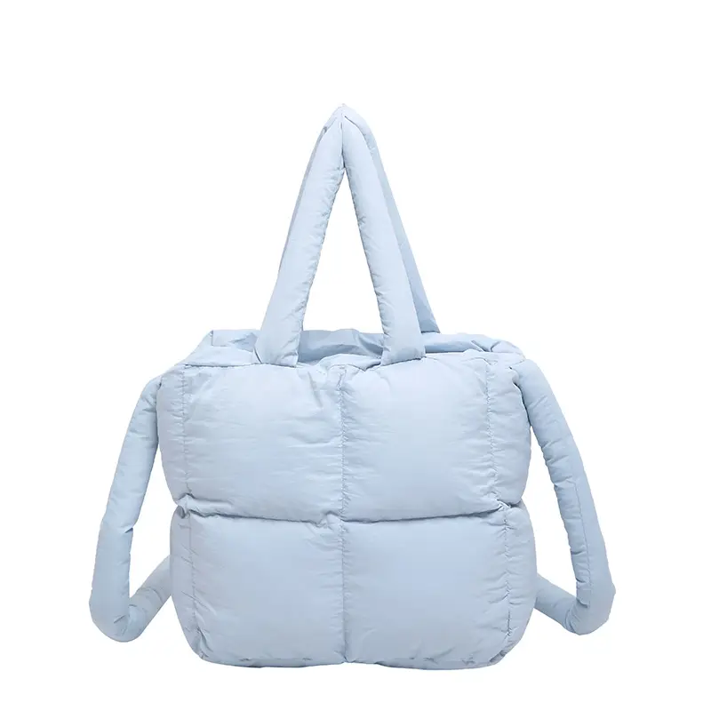 Korean Style Square Cotton Crossbody Bag Women - Image 5