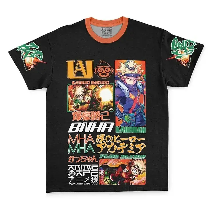 2024 Black Elf Dream Printed Short Sleeve T-Shirt