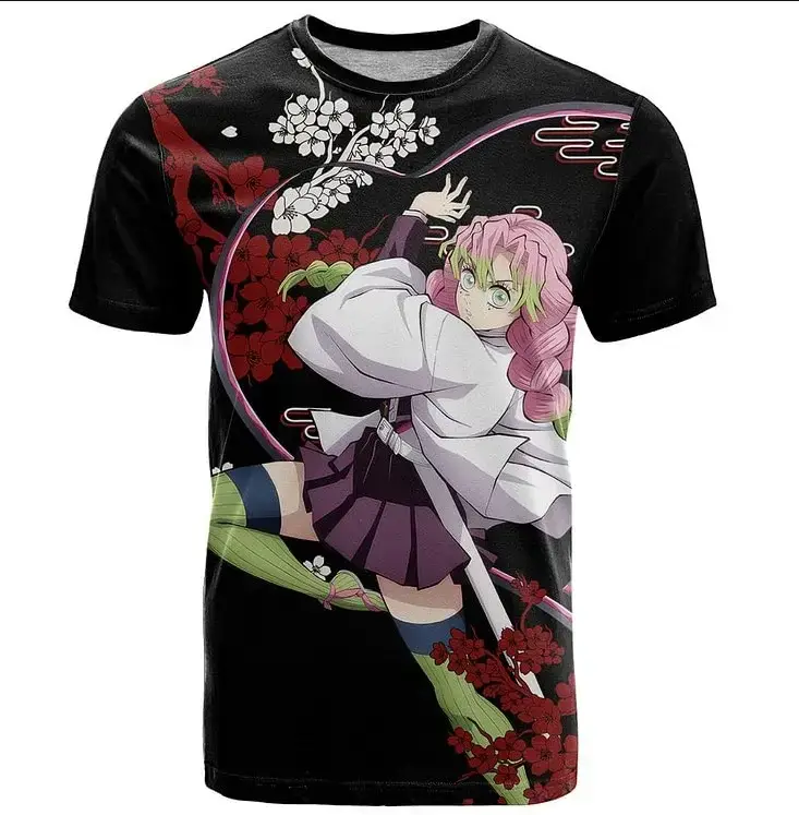 2024 Black Elf Dream Printed Short Sleeve T-Shirt