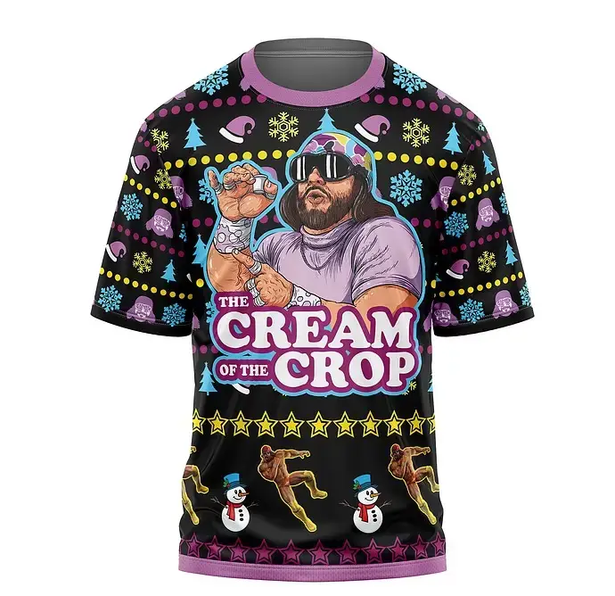 2024 Black Elf Dream Printed Short Sleeve T-Shirt