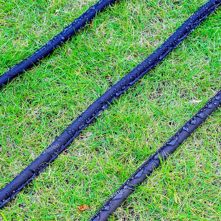 Cross-Border Garden Irrigation Fabric Drip Irrigation Pipe Flat Webbing Drip Irrigation Pipe for Fruit and Vegetable Irrigation, Lawn Watering, Flower Watering, Car Washing, Seepage Pipe