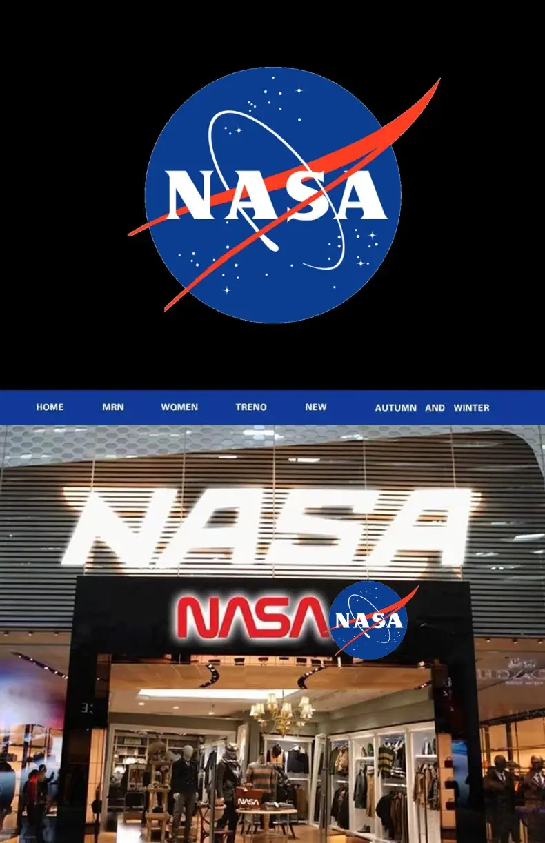 NASA Men's Women's Summer Cotton T-Shirt Loose Fit — feature 1