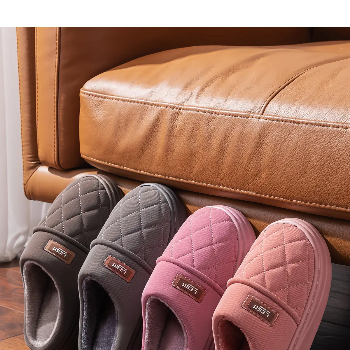 Women's Waterproof Cotton Slippers Autumn Winter 2025 — feature 24