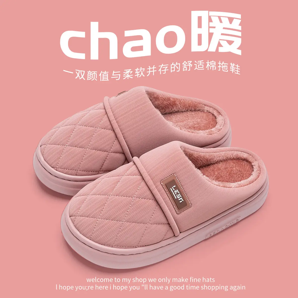Women's Waterproof Cotton Slippers Autumn Winter 2025 - Image 4