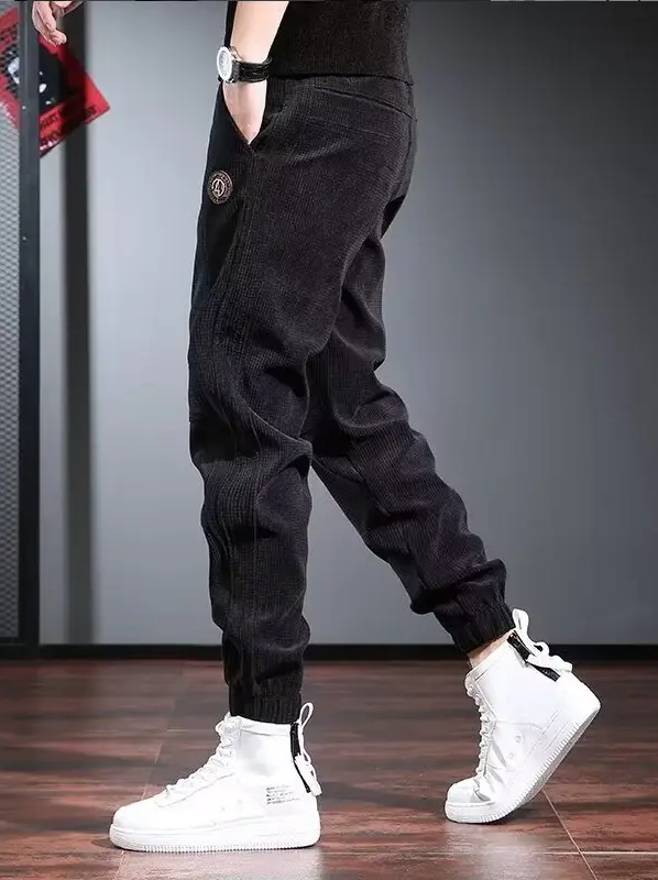 Men's Fleece Lined Harlan Ankle Pants Brown — feature 11