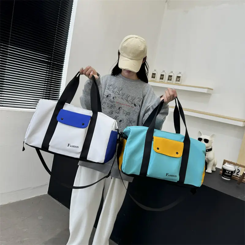 2026 Nylon Crossbody Bag Black Blue Fashion - Image 8