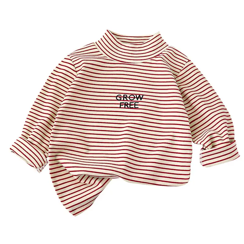 Autumn Striped Long Sleeve T-Shirt for Boys - Image 9