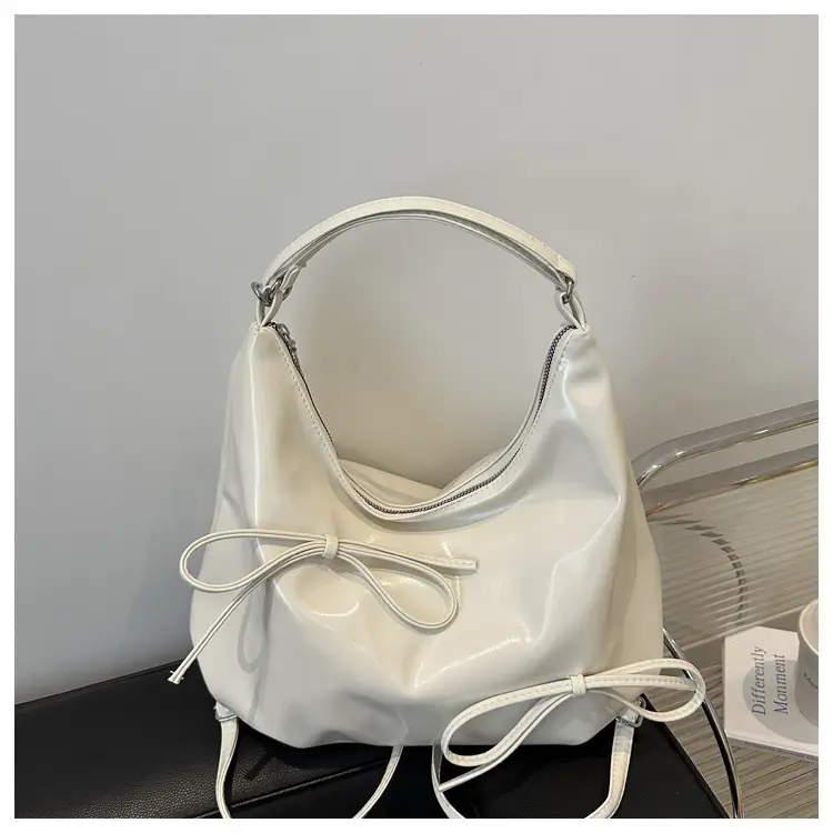 Light Blue Bow Backpack Women's Fashion Tote Bag — feature 18