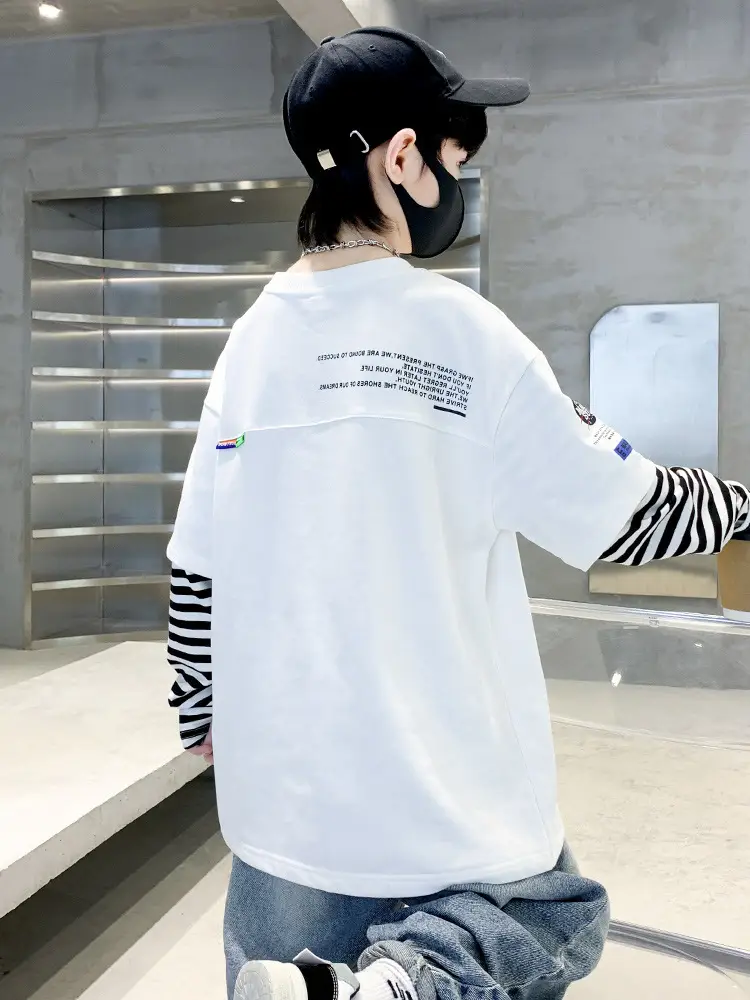 Children's Long Sleeve T-Shirt White 2025 - Image 5