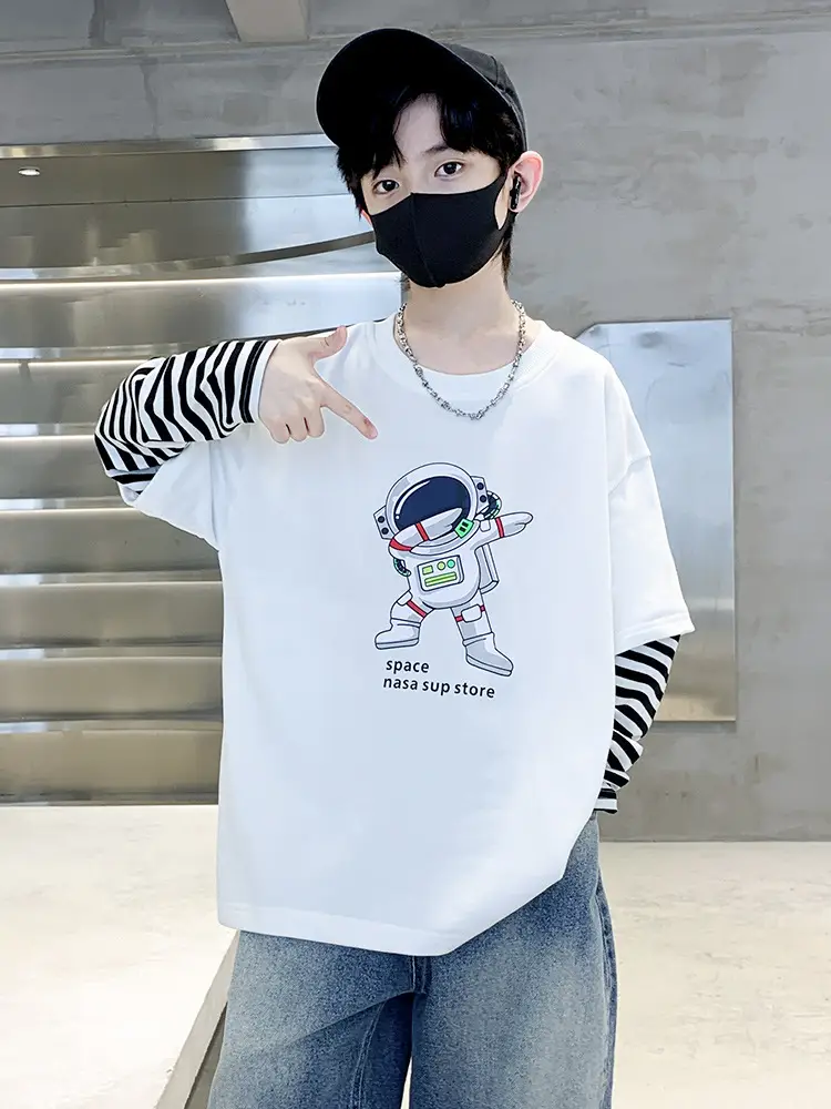 Children's Long Sleeve T-Shirt White 2025 - Image 6