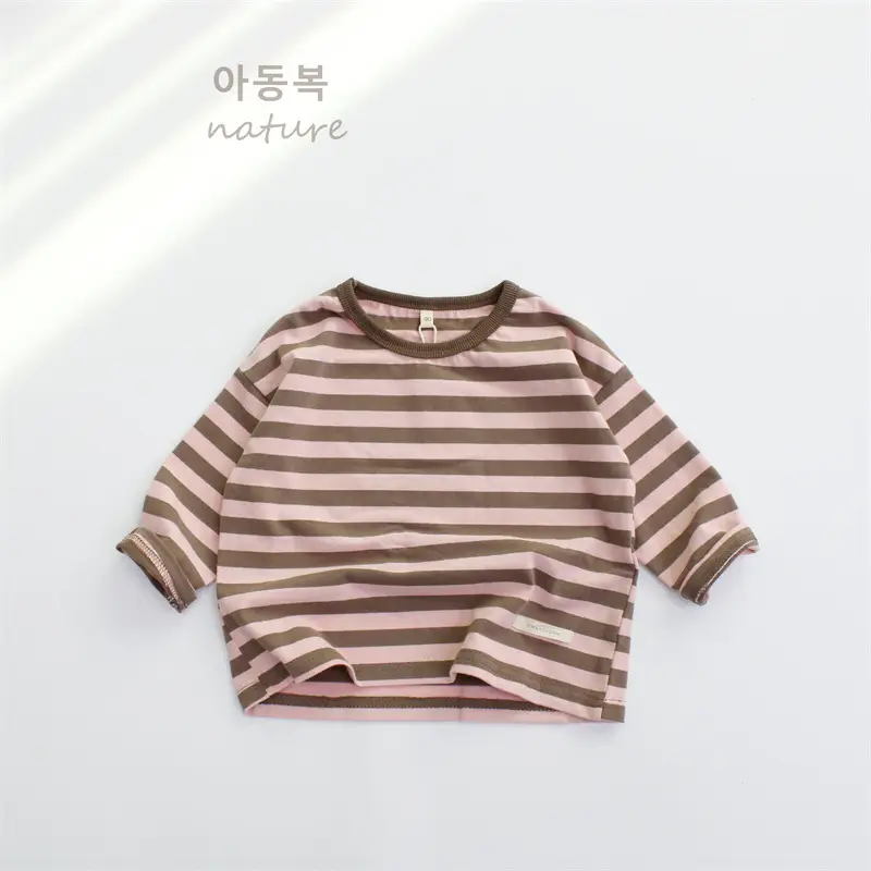New Kids Striped Cotton T-Shirt Spring Boys — feature 11