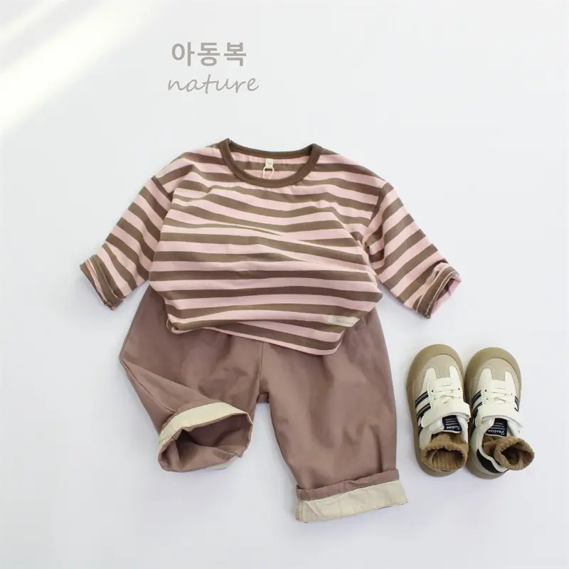 New Kids Striped Cotton T-Shirt Spring Boys — feature 9