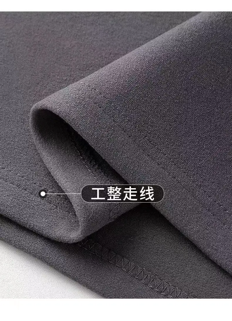 Men's Black Velvet Long-Sleeve T-Shirt Double Sided — feature 19