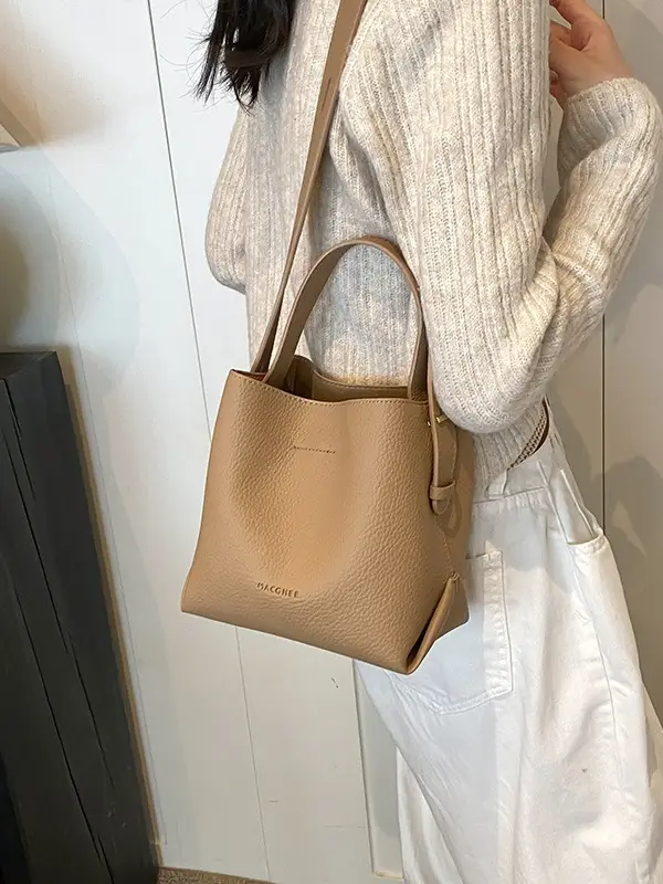 Crossbody Bag Women Large Capacity Tan 2026 - Image 7