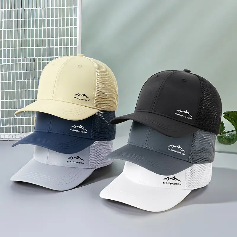 New Summer Men Printed Baseball Cap Sunshade Quick-Drying - Image 8