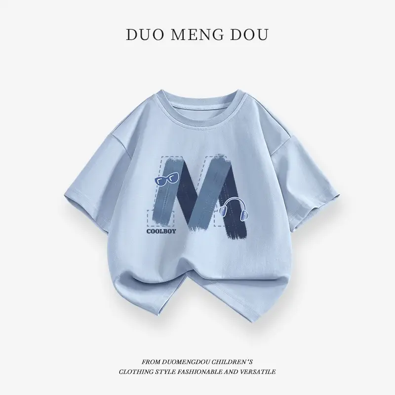 Boys T-shirt Aurora Full Enjoy Cotton Summer - Image 10