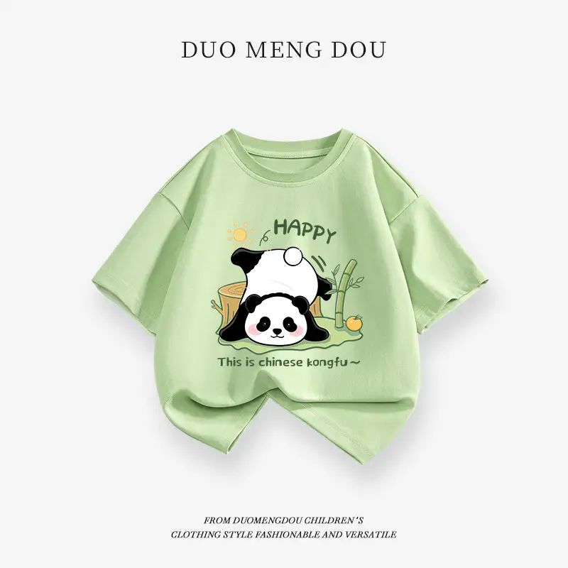 Boys T-shirt Aurora Full Enjoy Cotton Summer - Image 5