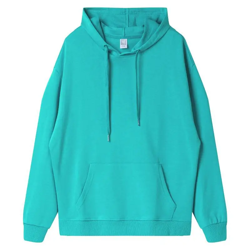 Blue Tide Hoodie 300g Cotton Terry Loose Shoulder