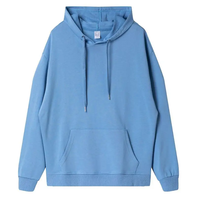 Blue Tide Hoodie 300g Cotton Terry Loose Shoulder