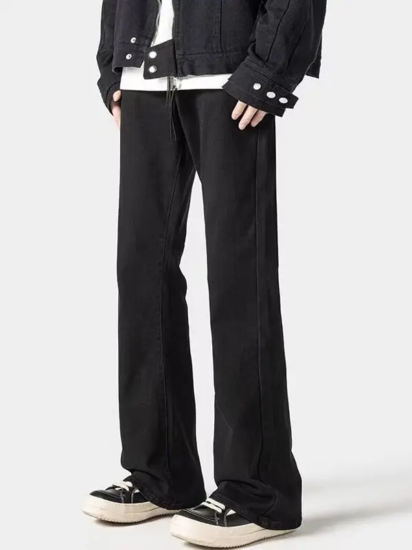 Men's Slim Fit Washed Jeans High Street Style
