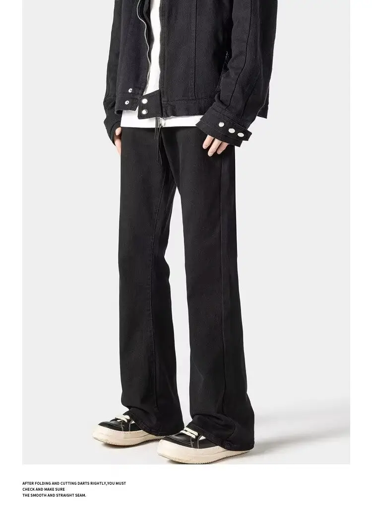 Men's Slim Fit Washed Jeans High Street Style — feature 4
