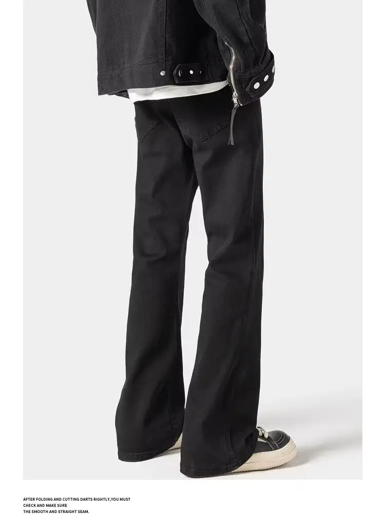 Men's Slim Fit Washed Jeans High Street Style — feature 6