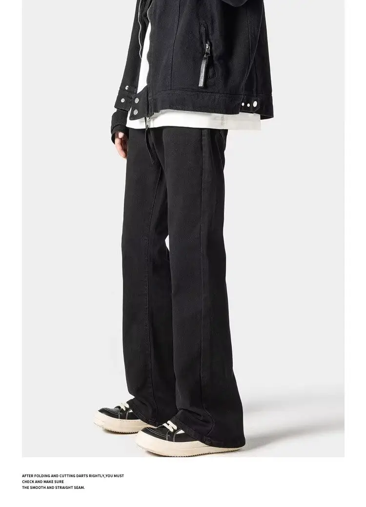 Men's Slim Fit Washed Jeans High Street Style — feature 7