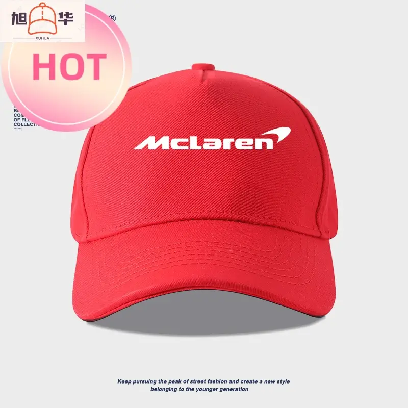F1 McLaren Wheel McLaren Team Baseball Cap Men's and Women's New Cap Sun Cap Outdoor Hat