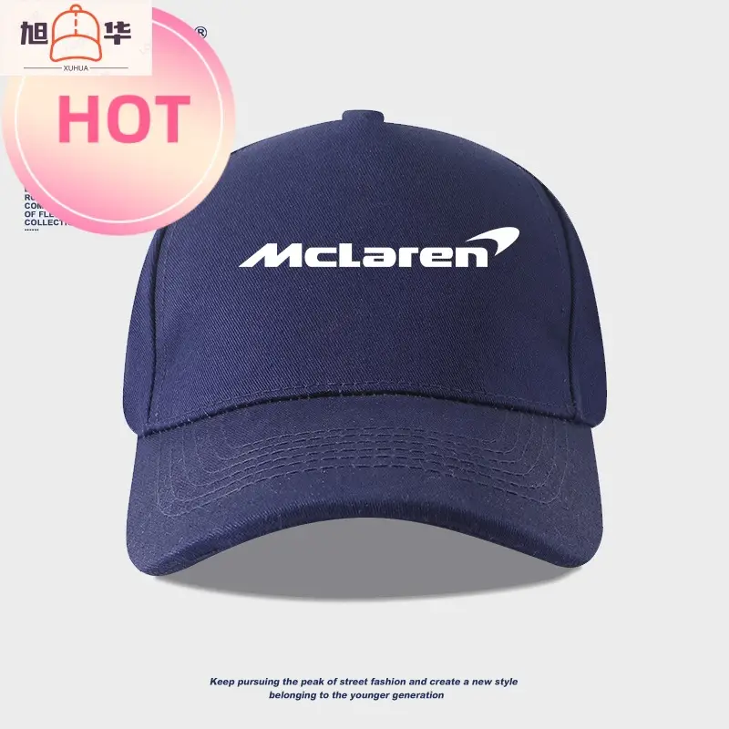 F1 McLaren Wheel McLaren Team Baseball Cap Men's and Women's New Cap Sun Cap Outdoor Hat