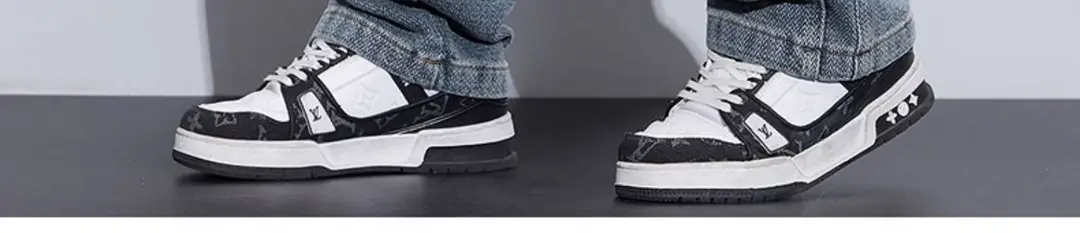 Fashion Brand Star Pattern Denim Wide Leg Pants Men's Spring 2025 New American Style Spring and Autumn Casual Loose Straight Pants — feature 6