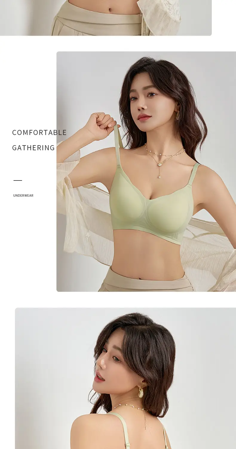 New Soft Support Traceless Bra Women's Small — feature 20