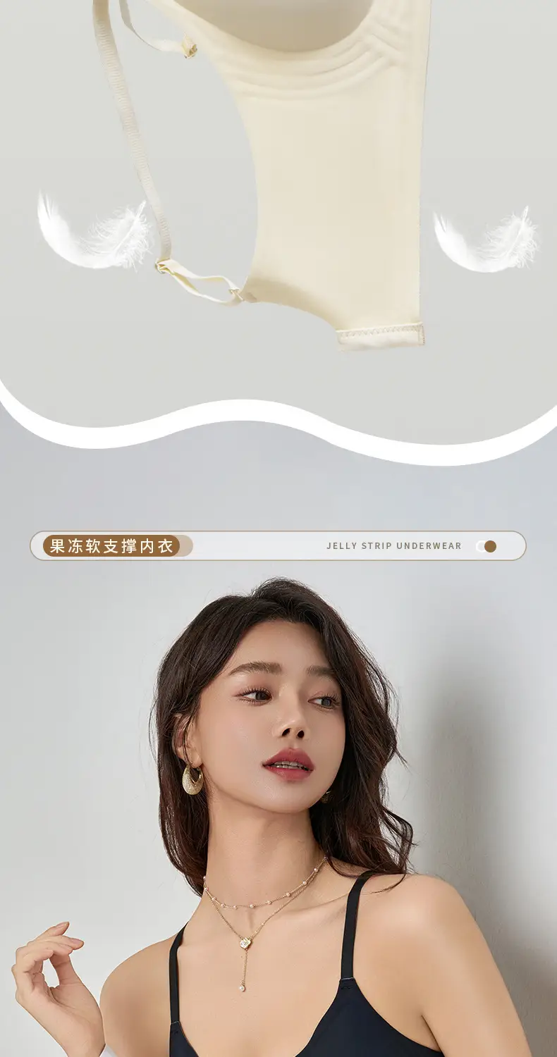 New Soft Support Traceless Bra Women's Small — feature 7