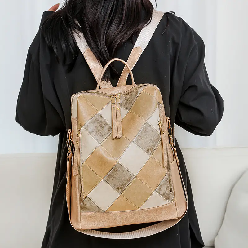 Women's Multi-functional Anti-theft Backpack 2024 Cross-border Large Capacity - Image 7