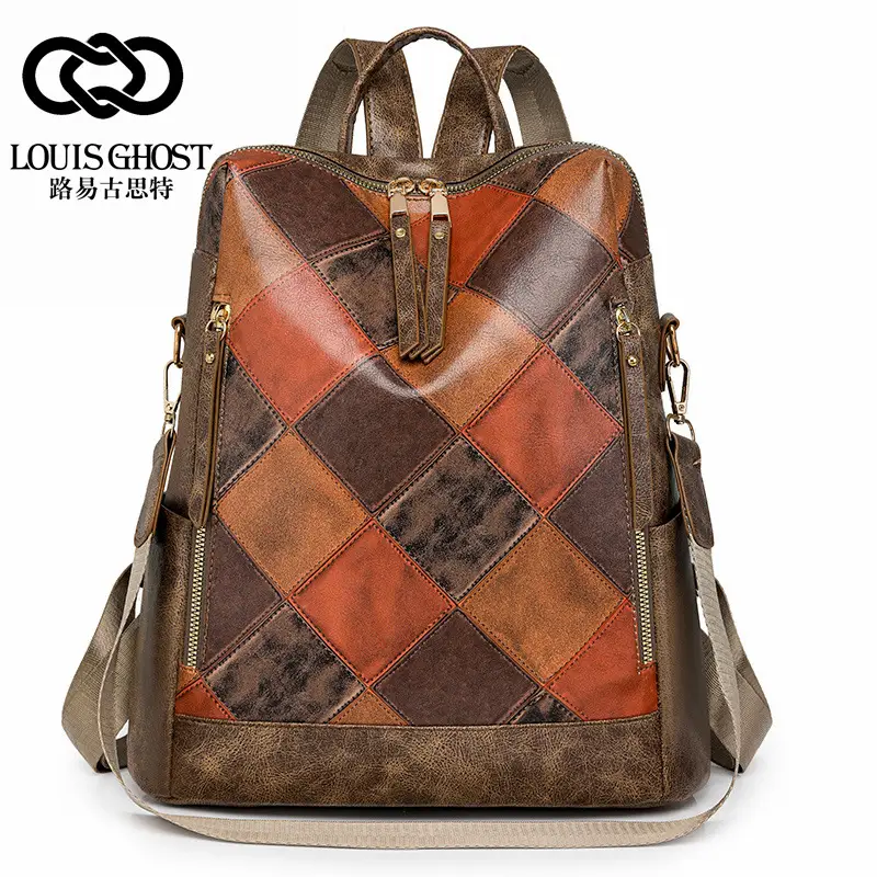 Women's Multi-functional Anti-theft Backpack 2024 Cross-border Large Capacity - Image 3