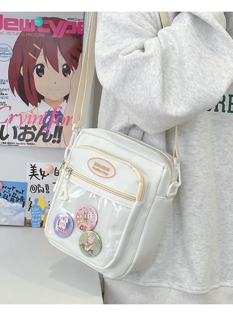 New Korean Style Shoulder Bag with 6 Pockets — feature 17
