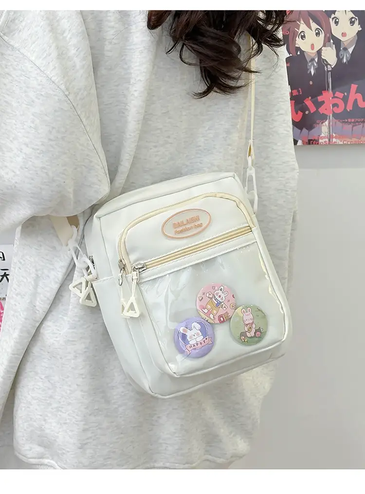 New Korean Style Shoulder Bag with 6 Pockets — feature 18