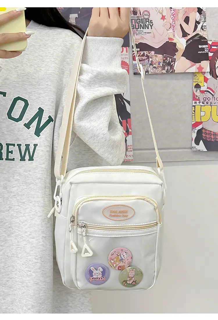New Korean Style Shoulder Bag with 6 Pockets — feature 20