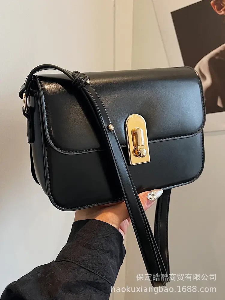 Women's Brown Crossbody Bag 2024 New Trendy Autumn Easiest for Match Ins Shoulder Small Bag - Image 8
