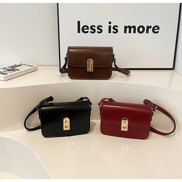 Women's Brown Crossbody Bag 2024 New Trendy Autumn Easiest for Match Ins Shoulder Small Bag — feature 12