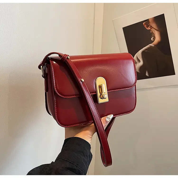 Women's Brown Crossbody Bag 2024 New Trendy Autumn Easiest for Match Ins Shoulder Small Bag — feature 17