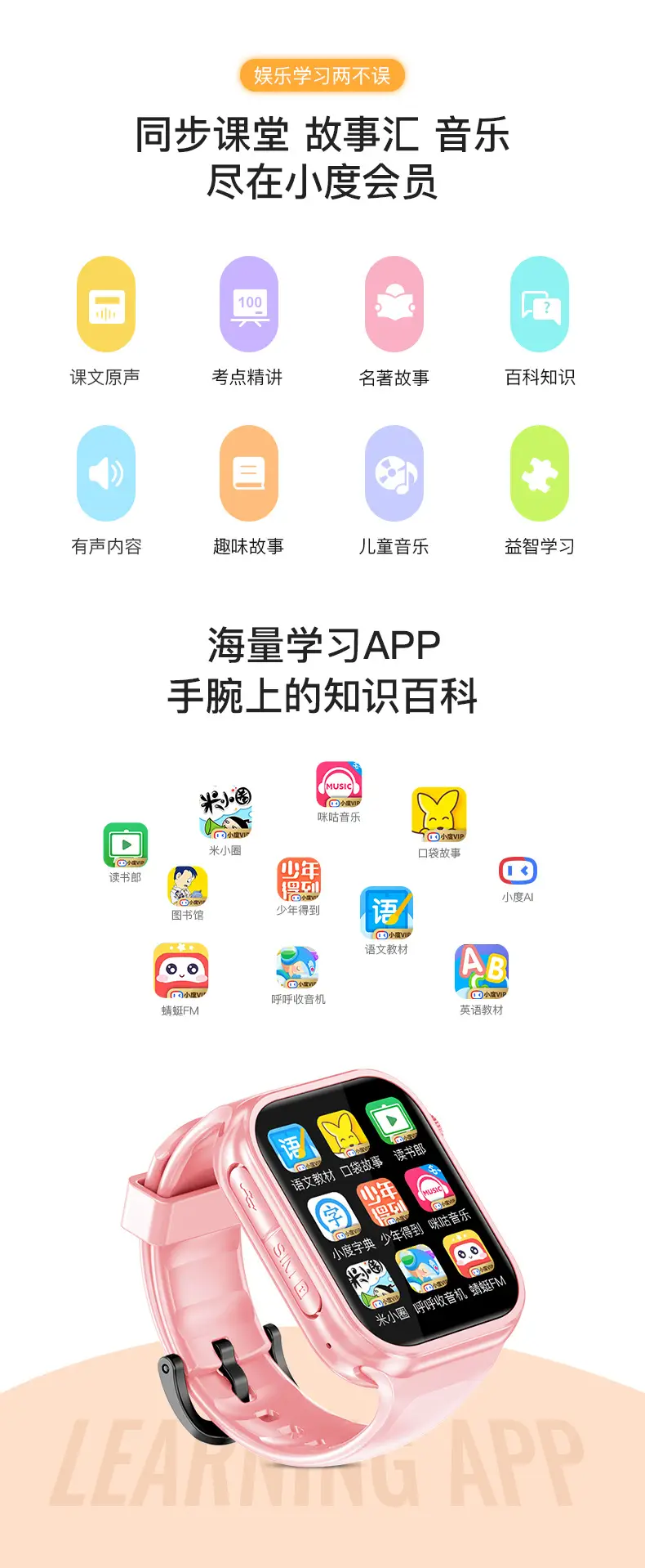 4G children phone watch smart positioning phone watch primary school students voice video call children boys wholesale — feature 4