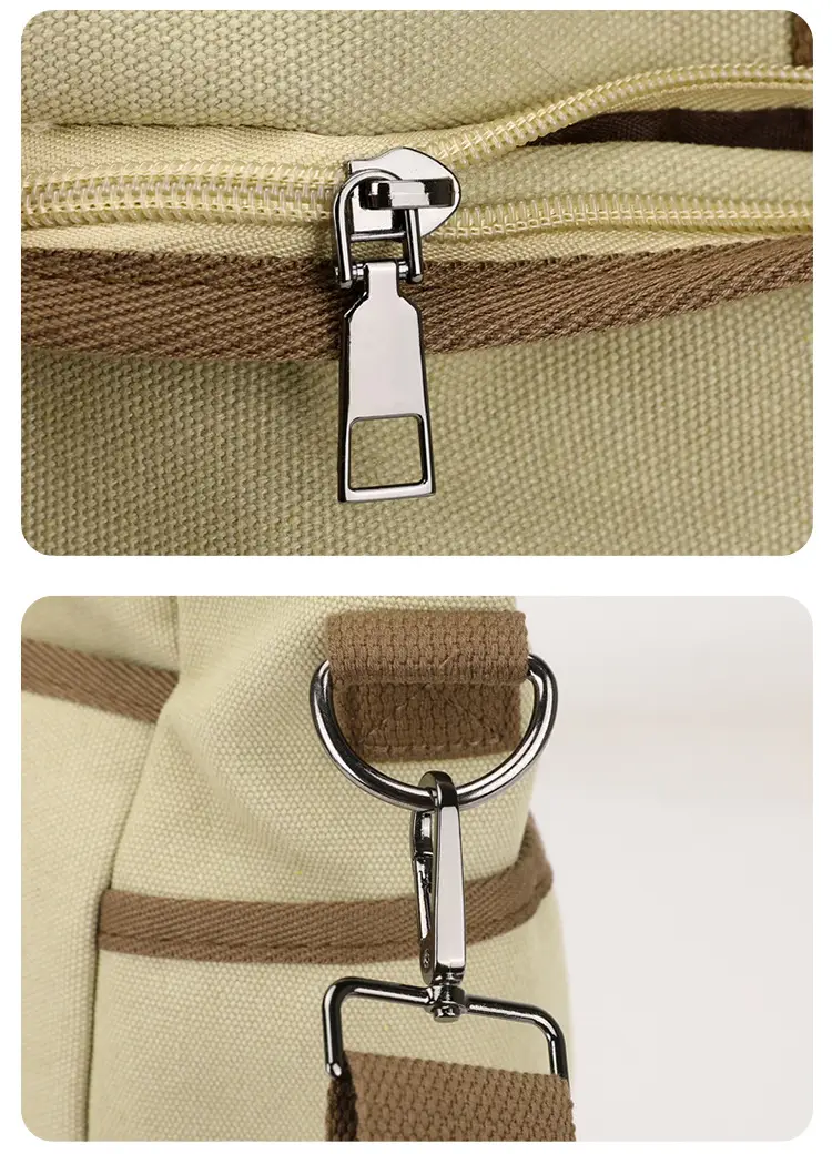 Large Capacity Tan Tote Bag for Men Women — feature 22