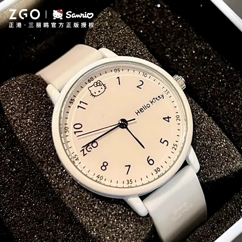 Silent Quartz Hello Kitty Watch for Girls Blue
