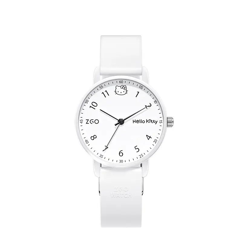 Silent Quartz Hello Kitty Watch for Girls Blue