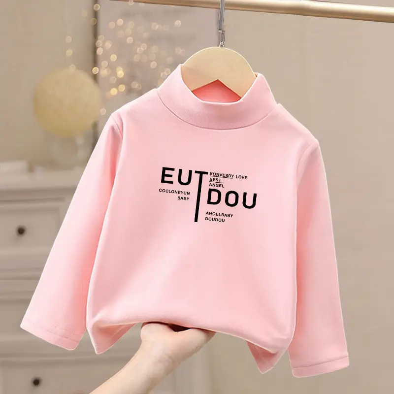 Black Hooded T-Shirt for Boys Girls European Print - Image 4
