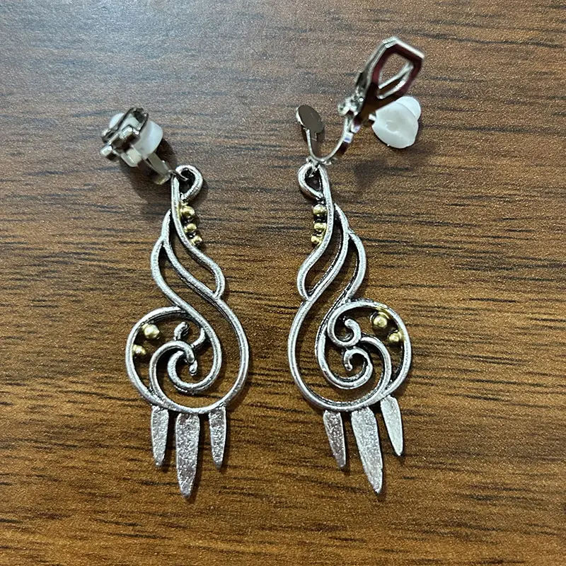 Silver Helical Ear Hook Set for Huawei P50 Pro P40 Pro - Image 4