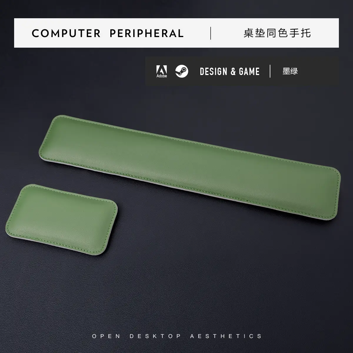 Leather Wrist Pad for Computer Mouse Keyboard - Image 5