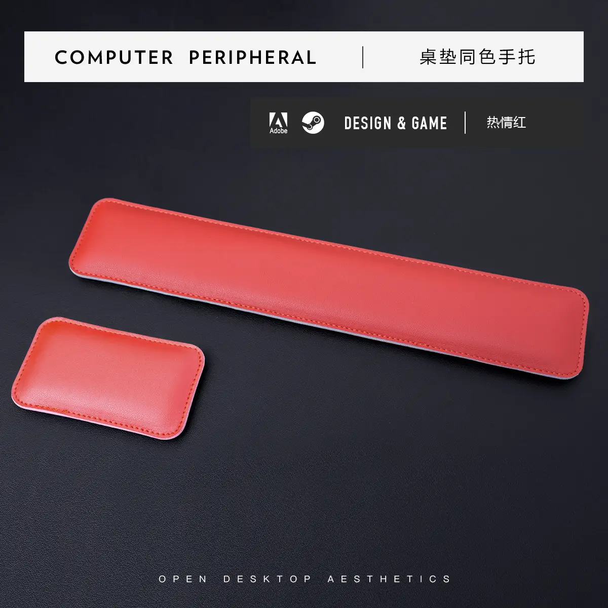 Leather Wrist Pad for Computer Mouse Keyboard - Image 6