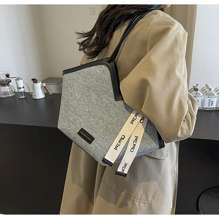 Cross-Border Denim Shoulder Bag Women 2026 — feature 32